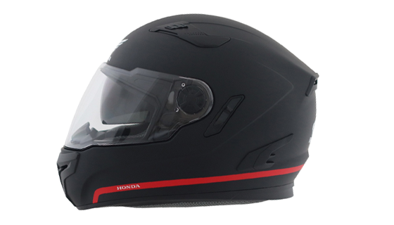 Honda Matt Black & Red